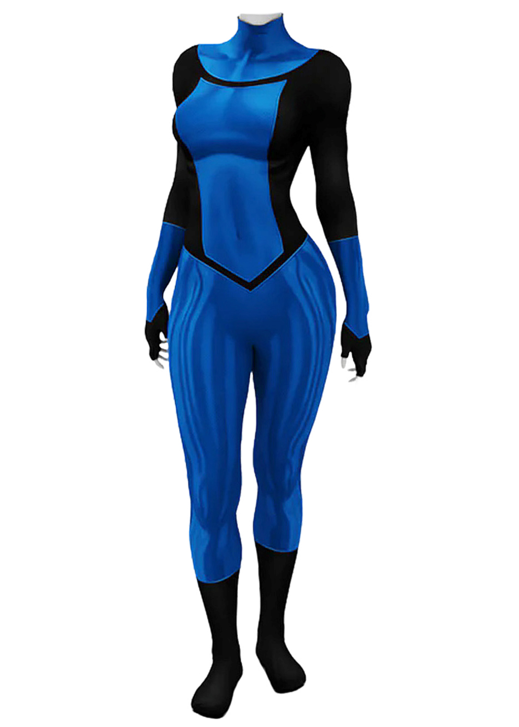 Mark Grayson Costume Invincible Bodysuit Cosplay Female Blue Ver for Adult Kids
