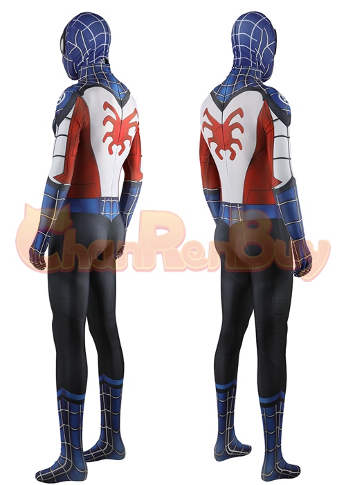 Avengers Captain America Costume Cosplay Spider Man Bodysuit for Adult Kid