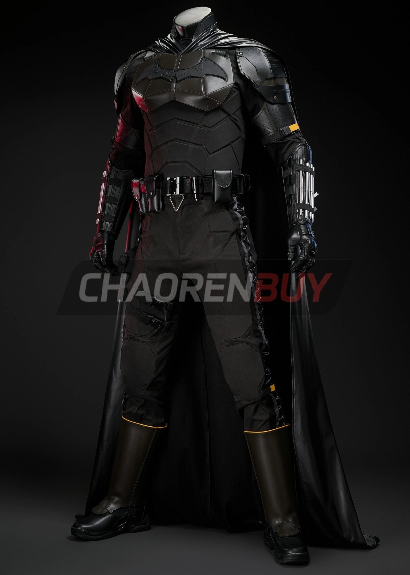 2022 Bat Style Man Costume Bruce Wayne Suit Cosplay Upgrade Ver