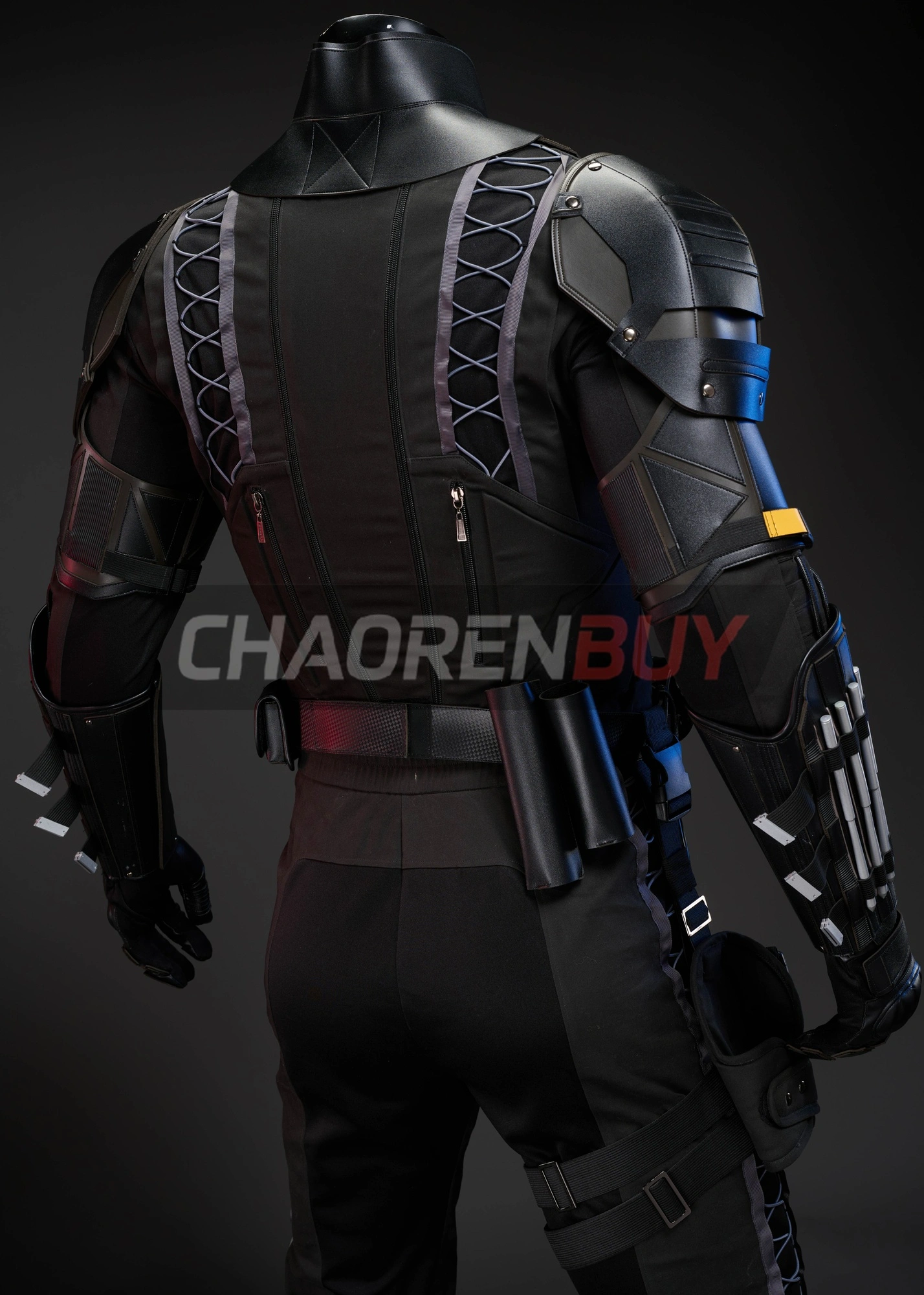 2022 Bat Style Man Costume Bruce Wayne Suit Cosplay Upgrade Ver