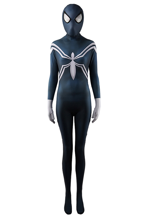 Spider-Man Ultimate Symbiote Costume Cosplay Mayday Symbiote Bodysuit for Adult Kid