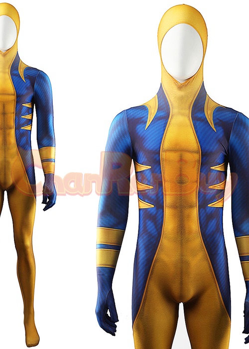 X-Men Wolverine Costume Cosplay Bodysuit for Adult Kid Ver.2
