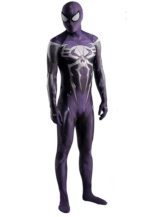 Spider-Man 2099 Costume Cosplay SYMBIOTE Suit Bodysuit for Adult Kid