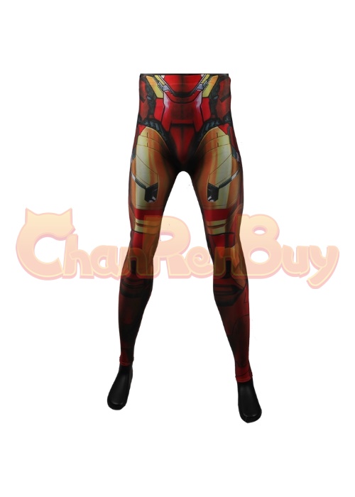 Iron Man Costume Cosplay Bodysuit for Adult Kid Ver.3