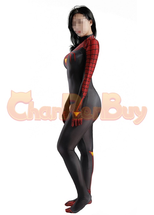 Spider-Woman Costume Cosplay Bodysuit for Adult Kid