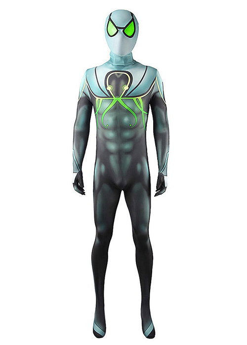 Spider-Man Doctor Octopus Costume Cosplay Otto Gunther Octavius Bodysuit for Adult Kid