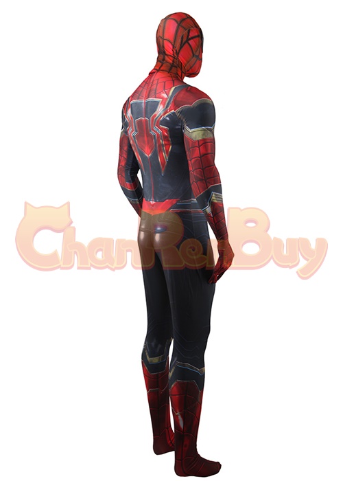 Avengers: Infinity War Spider-Man Costume Cosplay Bodysuit for Adult Kid