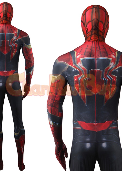 Avengers: Infinity War Spider-Man Costume Cosplay Bodysuit for Adult Kid