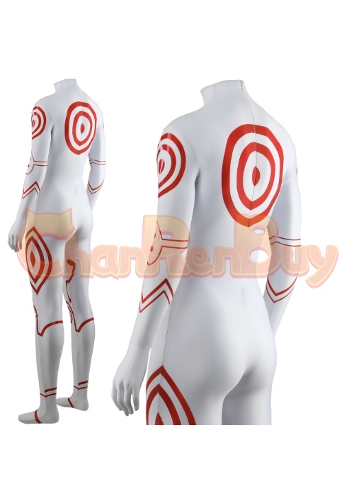 DEADMAN WONDERLAND Shiro Costume Cosplay Bodysuit for Adult Kid