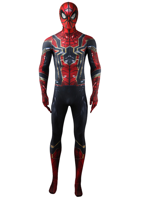 Avengers: Infinity War Spider-Man Costume Cosplay Bodysuit for Adult Kid