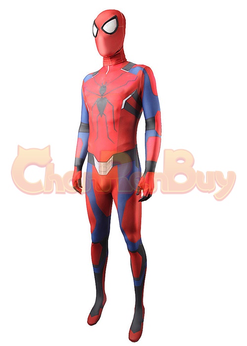 Spider-Man Costume Cosplay Bodysuit Jumpsuit for Adult Kid
