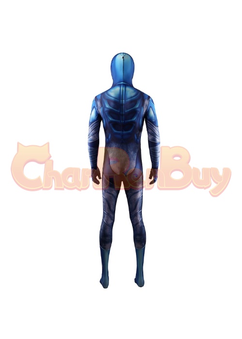 Blue Beetle Jaime Reyes Costume Cosplay Bodysuit for Adult Kid