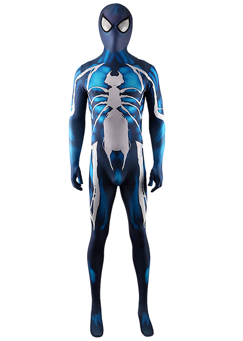 Spider-Man Venom Symbiote Spiderman Costume Cosplay Bodysuit Ver. 6 for Adult Kid