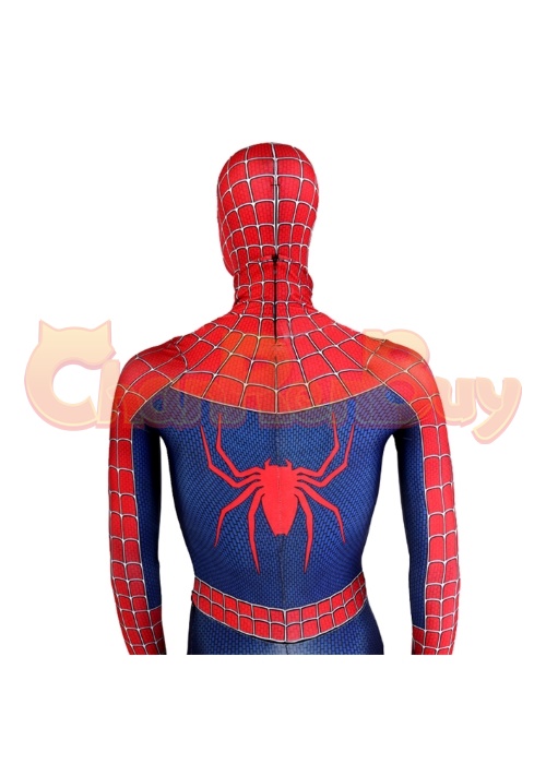 Spider-Man Classic Spider-Man Costume Cosplay Bodysuit for Adult Kid