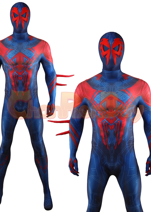 Spider-Man 2099 Costume Cosplay Bodysuit for Adult Kid Ver. 6