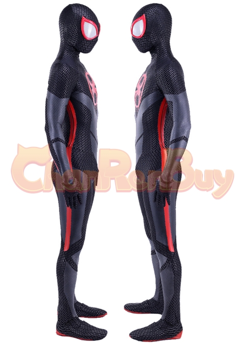Spider-Man: Across the Spider-Verse Miles Morales Costume Cosplay Bodysuit for Adult Kid Ver.5