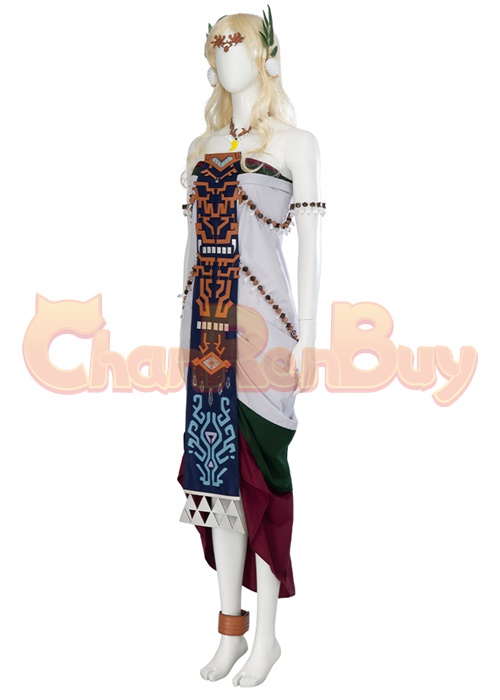 Queen Sonia Costume Cosplay Suit The Legend of Zelda Tears of the Kingdom Outfit