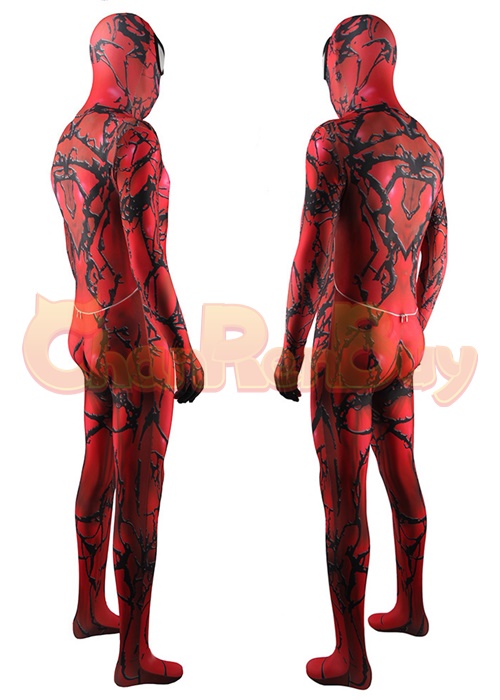 The Amazing Spider-Man Carnage Costume Cosplay Bodysuit for Adult Kid