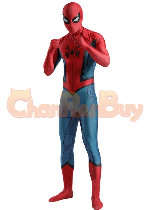 What If Costume Cosplay Zombie Hunter Spider-Man Bodysuit for Adult Kid