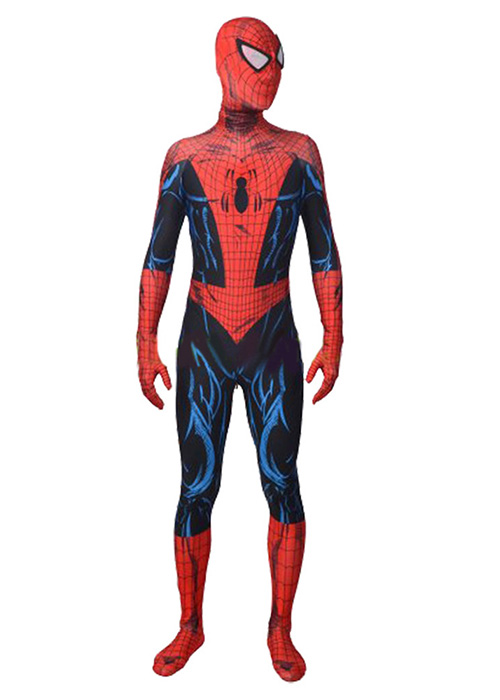 Ultimate Spider-Man Peter Parker Costume Cosplay Bodysuit Ver.4 for Adult Kid
