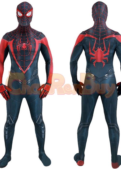 Spider-Man Cosplay Miles Morales Bodysuit Ver.6 for Adult Kid