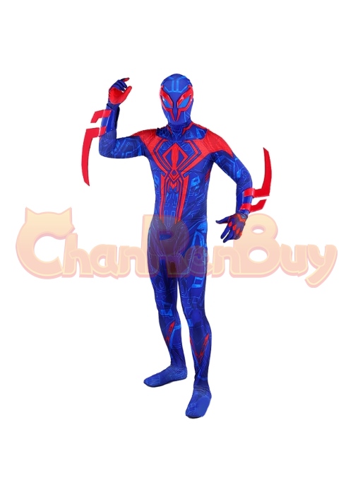 Spider-Man 2099 Costume Cosplay Bodysuit for Adult Kid Ver.5