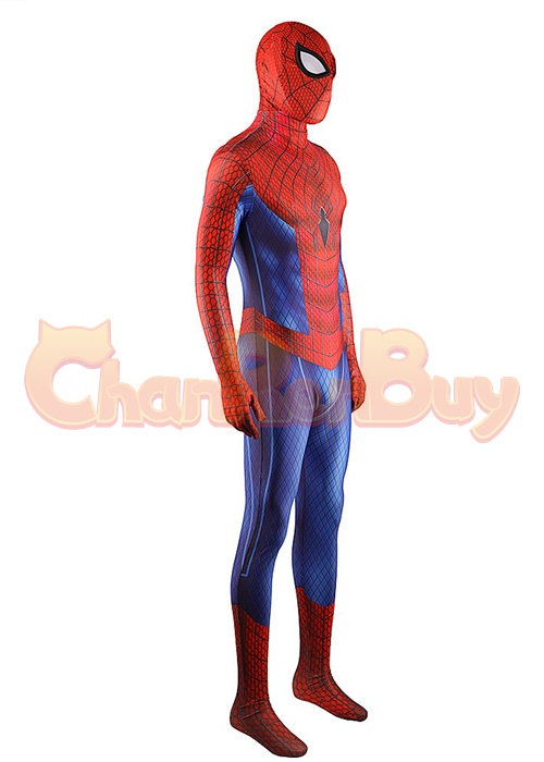 The Amazing Spider-Man 2 Spider-Man Costume Cosplay Bodysuit for Adult Kid Ver.3