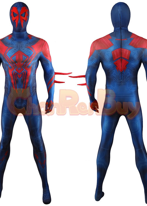 Spider-Man 2099 Costume Cosplay Bodysuit for Adult Kid Ver. 6