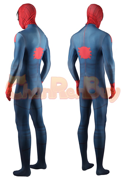 Spider-Man Spiderman Costume Cosplay Bodysuit for Adult Kid Ver.5