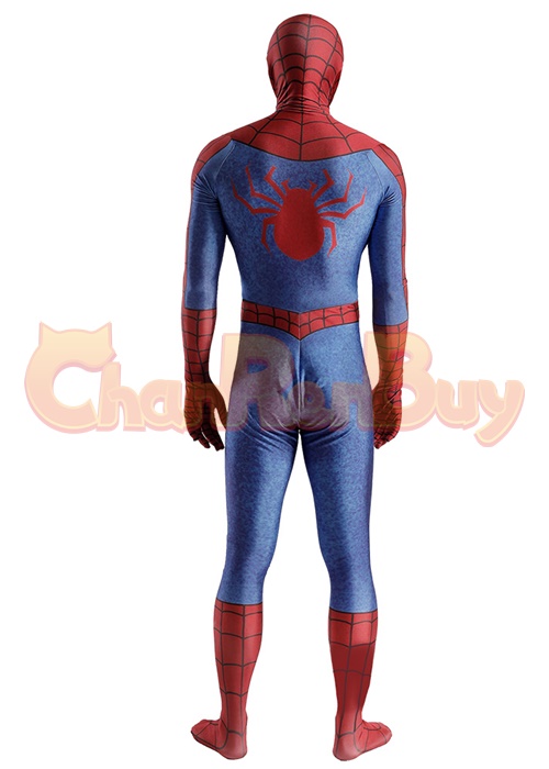 Spider-Man Costume Cosplay Peter Parker Bodysuit Ver.5 for Adult Kid