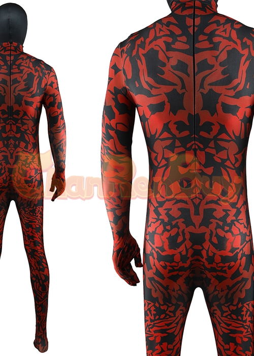 Ultimate Spider-Man Carnage Costume Cosplay Bodysuit for Adult Kid
