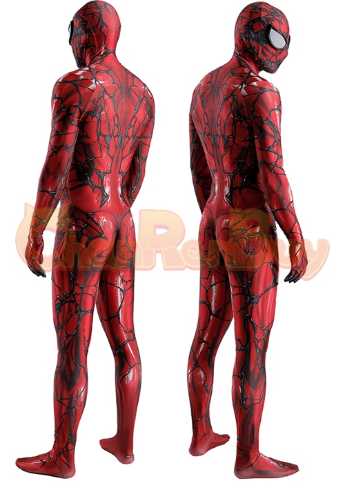 Venom 2: Let There Be Carnage Cosplay Carnage Bodysuit for Adult Kid