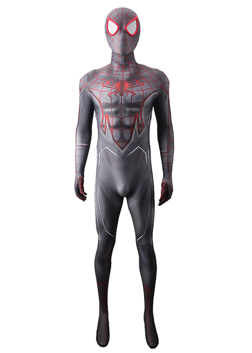 Spider Man Cosplay Miles Morales Bodysuit Ver.7 for Adult Kid