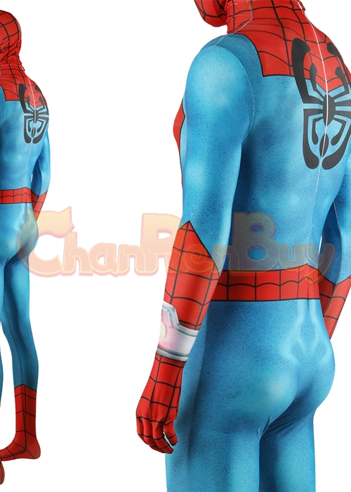 Spider-Man: Across the Spider-Verse Spider-Man Costume Cosplay Bodysuit for Adult Kid Ver.3