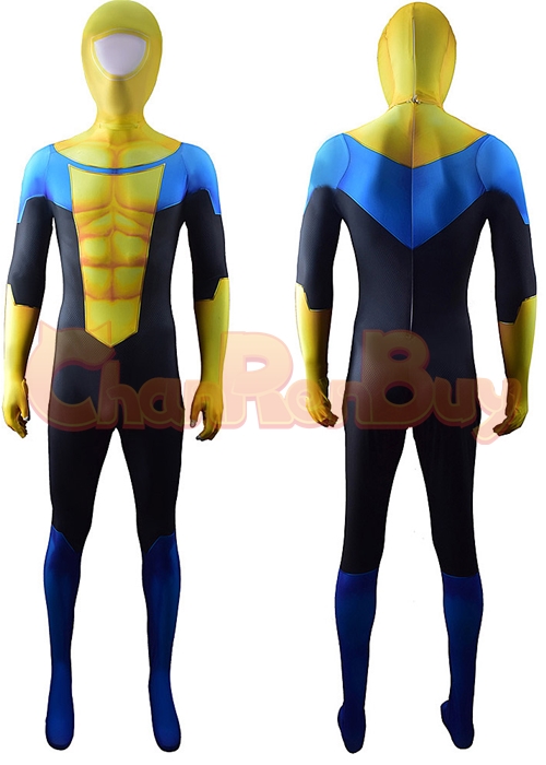 Invincible Costume Cosplay Mark Grayson Bodysuit for Adult Kid