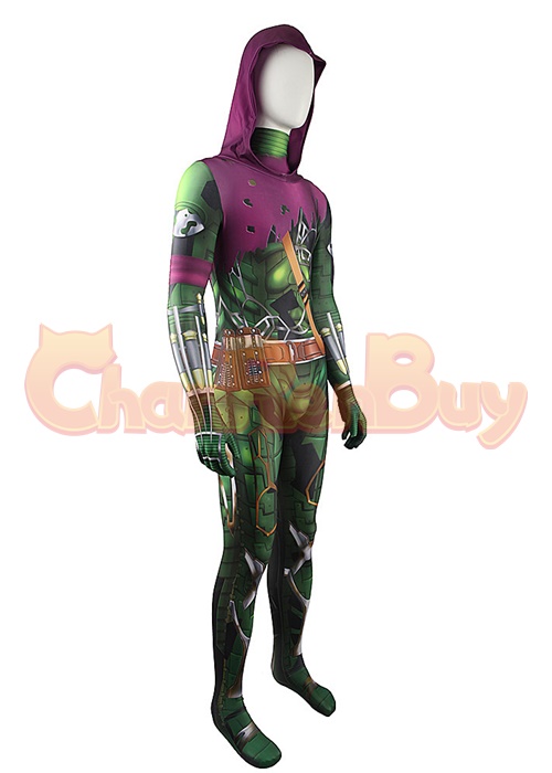 Spider-Man No Way Home Green Goblin Costume Cosplay Bodysuit for Adult Kid