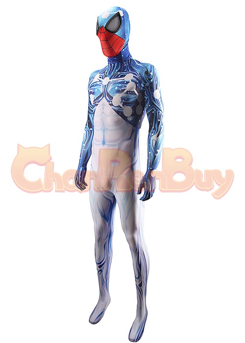 Spider-Man Unlimited Costume Cosplay Cosmic Spider-Man Bodysuit for Adult Kid