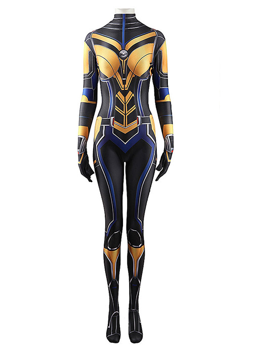 Ant-Man and the Wasp Quantumania Hope Wasp Costume Cosplay Bodysuit for Women Kid
