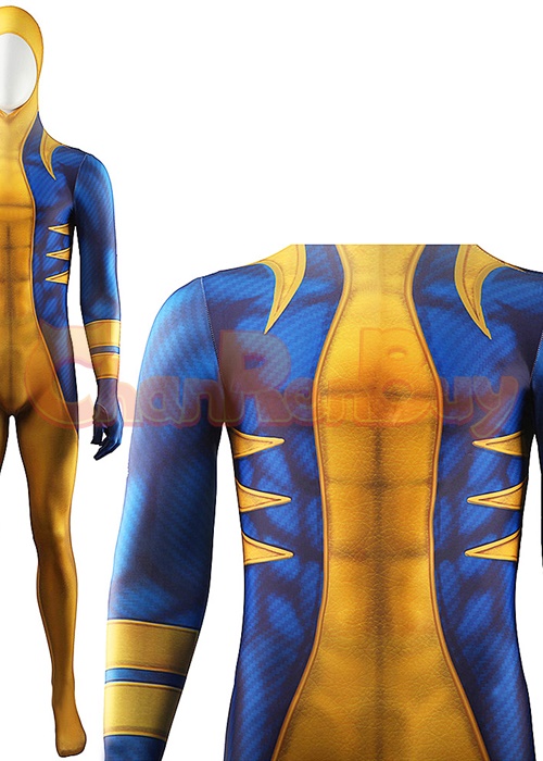 X-Men Wolverine Costume Cosplay Bodysuit for Adult Kid Ver.2