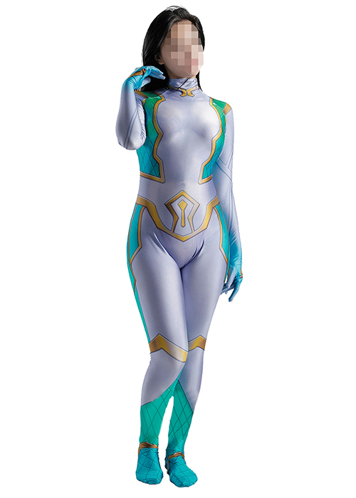 OW All-Stars Tracer Costume Cosplay Bodysuit for Adult Kid