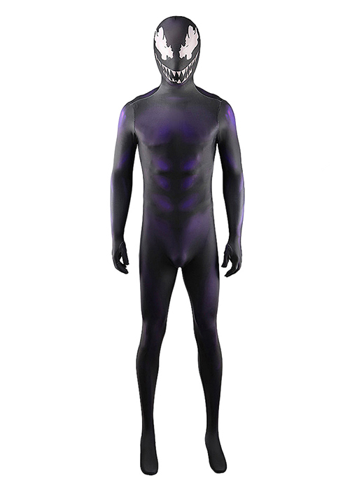 Ultimate Spider-Man Costume Cosplay Venom Bodysuit for Adult Kid Ver.2