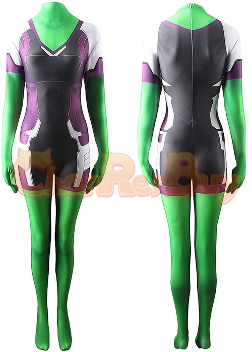 She-Hulk: Attorney at Law Cosplay Jennifer Walters Bodysuit For Adult Kid