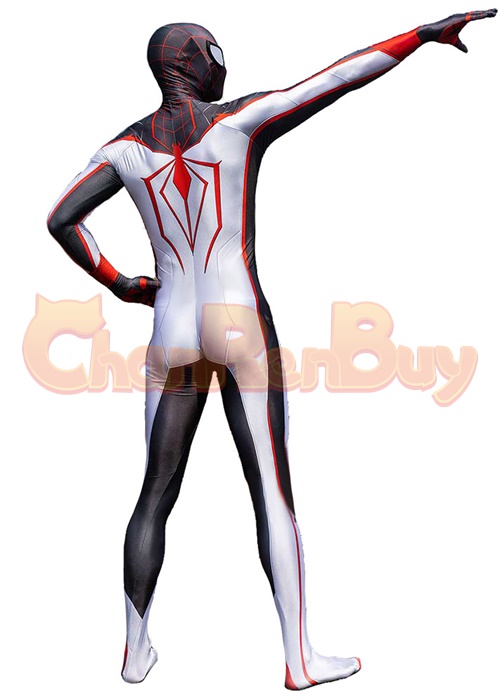 Spider Man Cosplay Miles Morales Bodysuit Ver. 5 for Adult Kid
