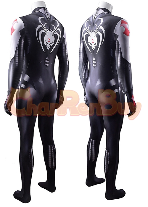 White Widow Costume Cosplay Yelena Belova Bodysuit for Adult Kid