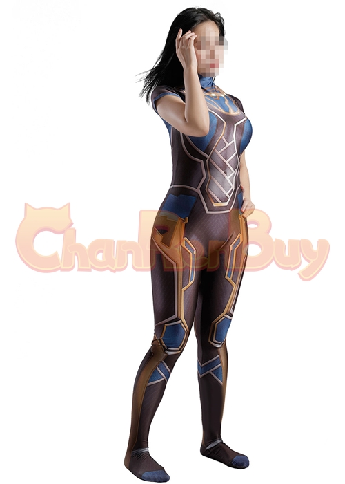 Black Panther Shuri Costume Cosplay Bodysuit for Adult Kid