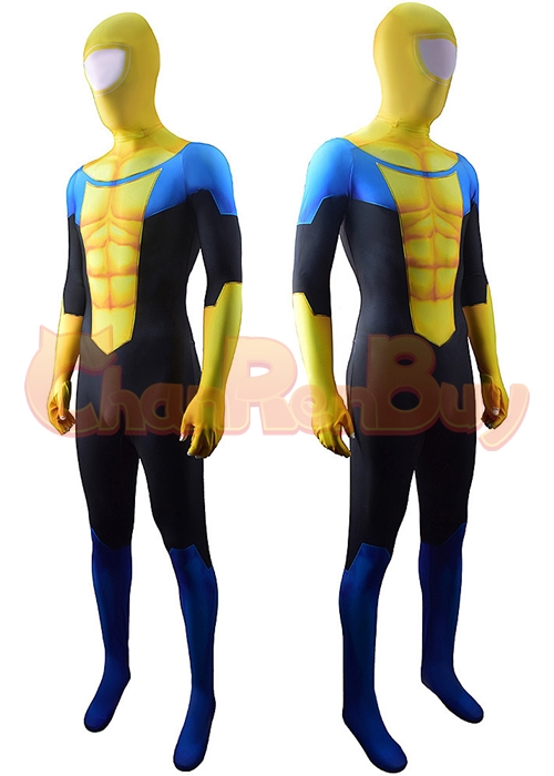 Mark Grayson Costume Invincible Cosplay Bodysuit Adult Kid-Chaorenbuy