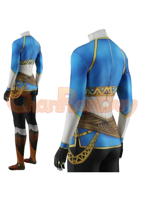 The Legend of Zelda: Tears of the Kingdom Zelda Costume Cosplay Bodysuit for Adult Kid
