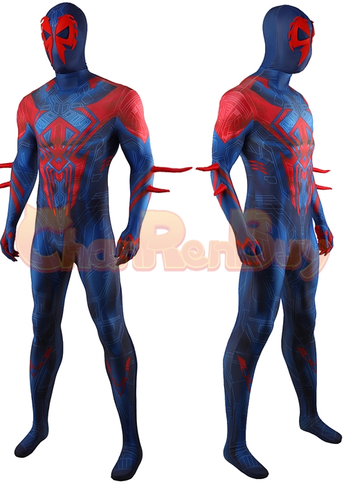Spider-Man 2099 Costume Cosplay Bodysuit for Adult Kid Ver. 6