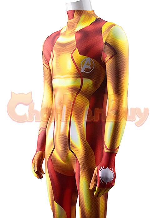 Metroid Costume Cosplay Samus Aran Bodysuit for Adult Kid