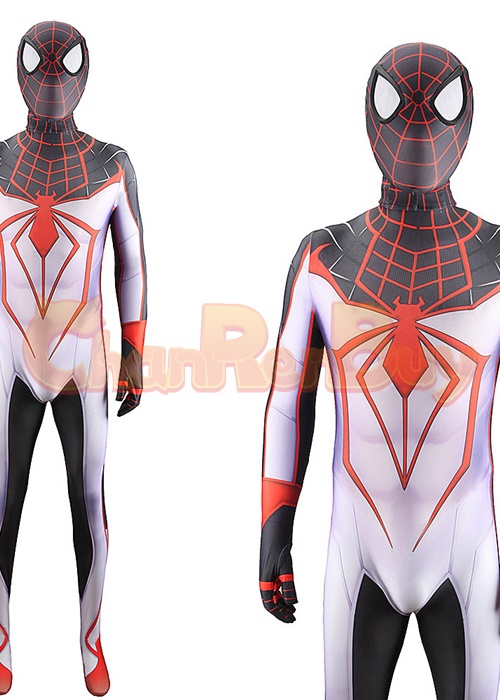 Spider Man Cosplay Miles Morales Bodysuit Ver. 5 for Adult Kid